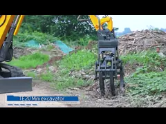 EURO 5 2 Ton Mini Excavator Small Household Excavator Low Consumption