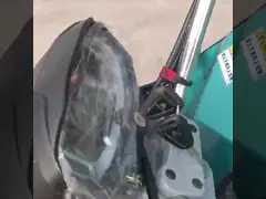 трицикл мотора груза 12v PZ27 обращая свет Кристл рожка, трицикл мотора пассажира 150cc video