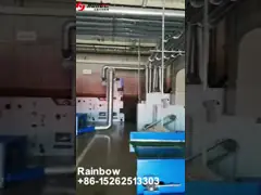 машина 2500mm Airlaid Nonwoven чеша делая большая емкость video