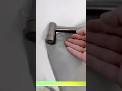 Палуба Faucet тщеты Bathroom нержавеющей стали установила Faucet кухни тяги вне video