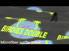 большие полотенца для гольфа магнитные специальные микроволокна спортивные полотенца для гольфа рыбалка video