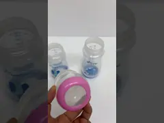 Силикон пищевой категории с широкой шеей и сосками для кормления детей video