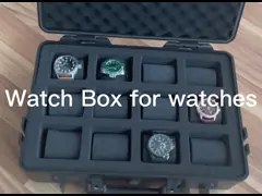 Одночасовые пластиковые водонепроницаемые часы video