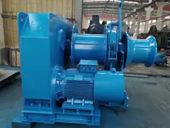 Elektryczna wciągarka morska o udźwigu 20 ton i zasilaniu elektrycznym