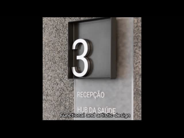 Indoor Commercial Wayfinding Signage / Office Building Directional Signage