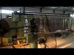 PVC покрыл машину сетки Gabion с прочностью на растяжение 350 - 550N/Mm2 video