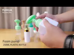 80ml Plastic Foaming Pump Bottle Tight Sealing Corrosion Resistant