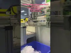 Полностью автоматическая машина для резки и склеивания силиконовых о-кольцов 12-15 шт/ч video