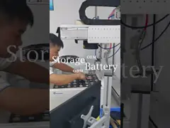 Стекируемое хранение солнечной энергии вне сети на домашнем использовании сетки в помещении video