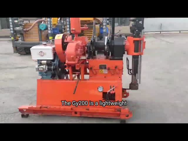 Coal Mining 300m Deep Soil Investigation Rig Gy 200 380v