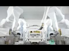 Привесная куртка защитных чехлов робота для падать пищевой промышленности анти- износоустойчивый video