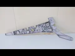 6061 6063 6082 Литой алюминиевый корпус Автомобильные литые компоненты video