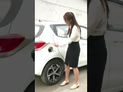 Колеса 101km/H 4 электрического автомобиля звезды Changan e хэтчбек умного высокоскоростного электрический video