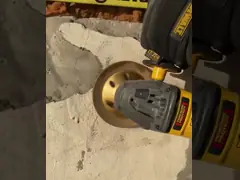 125mm Tungsten steel carbide grinding wheel vacuum brazed wood marble cutting tool