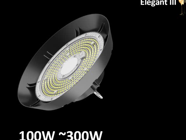 IP65 3 Years Warranty 100-300W LED High Bay Light For Warehouse Workshop