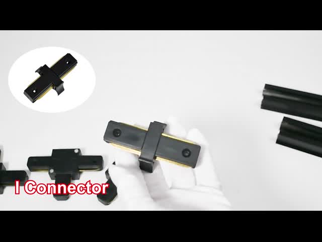 След потолка латунный освещая освещение следа провода системы железнодорожного сообщения 110-248V 2 видео