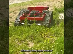 Газ газонокосилки робота дистанционного управления привел Multi цель в действие 190CC video