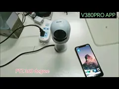 CE камера 720P электрической лампочки СИД камеры слежения 360 градусов домашняя крытая video