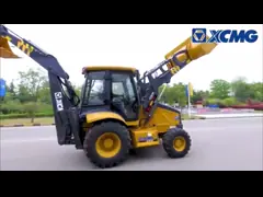XC870HK XCMG Backhoe Loader Мини компактные 4х4 сельскохозяйственные тракторы с передними загрузчиками video