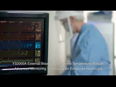 Медицинская сатурация кислорода крови аксессуаров терпеливого монитора обнаруживая модуль video