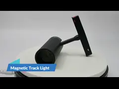 Черный след 48v 20mm 35mm поверхностный установленный освещая быстрое тепловыделение video