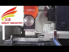 Алюминиевая стальная многоголовая коробка для нажатия р 25ум 5-осевой обрабатывающий центр циркулирующего охлаждения 5-осевой завесной стенки video