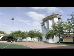 Подгонянное хранение облака стены смолы на открытом воздухе взбираясь продолжительное для дел video