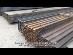 304 321 структурных стальной балки 316L полируя швеллерную балку c video