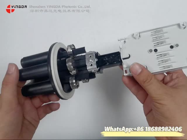Приложение держателя поляка 12 PP переходника SC купола закрытия соединения оптического волокна ядров FTTH видео