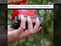 Электрические ножницы для обрезки 21В с дисплеем Литий для обрезки садовых ветвей фруктовых деревьев высокие ножницы для ветвей video