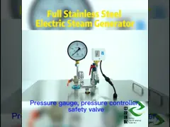 Высокое давление Малый паровой генератор 48КВт Электрический паровой генератор video