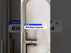 SONSILL 304 Stainless Steel Kitchen Hot and Cold Luxury Rotating Pull Out Faucet video