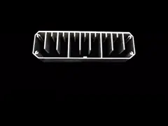 Алюминиевое штранг-прессование профиля Heatsink изготовленные на заказ 6063 анодируя голубой профиль теплоотводов video