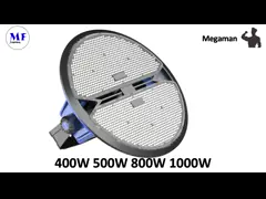 400-1000W IP66 5yearss Warranty LED High Power High Bay Light With Adjustable Mounting Bracket For Airpory Warehouse Снижение температуры воздуха в помещении video