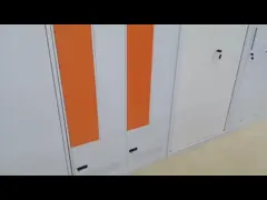 Покрытие l порошка формирует 2 шкафчика двери тона 4 стальных для школы офиса video