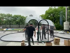 China Customized Clear Globe Tent Star Room Picnic Weather Bubble Tent supplier