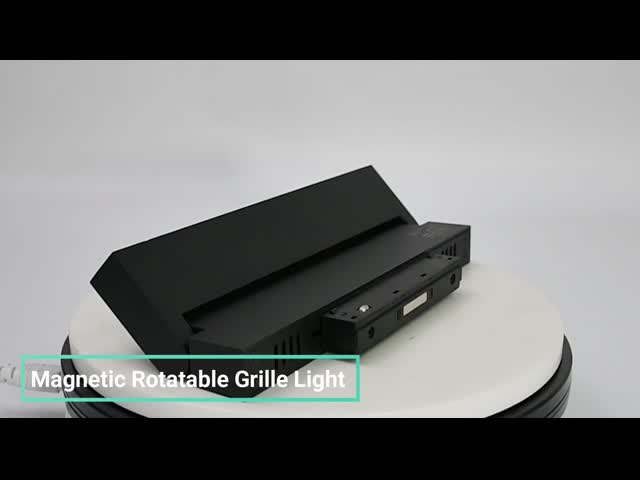 12 w 18 w luz de trilho magnética dobrável de led sem luz principal luz de grade para sala de estar
