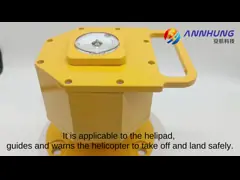 TLOF LED Heliport Helideck Yükseltilmiş Işık FATO Taksi Yolu Işığı