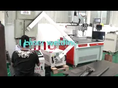 3 в 1 удалении ржавчины машины сварщика волокна 1000w очищая Handheld video