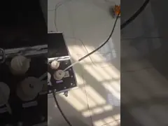 Система диагностики теста кабеля Vlf для испытывать кабели напряжения тока Midium video