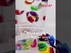 Feather Cast 15mm acrylic sheet High Gloss decorative plexiglass panels for cabinets