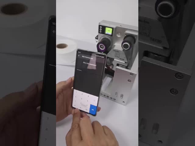 Impressoras de transferência térmica CE Bluetooth Máquina de impressão de embalagens plásticas