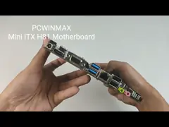 Материнская плата ITX H81 945 Чипсет Socket 775 DDR3 1600 МГц 1333 МГц video