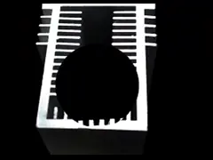 Адвокатура приведенная анодировала алюминиевые приложение профилей теплоотвода профилей 6063 прессованное video