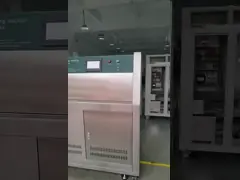 Камера ASTM G53 старея, ускоренный ход стареть лампы ультрафиолетового света выдерживающ тестер video