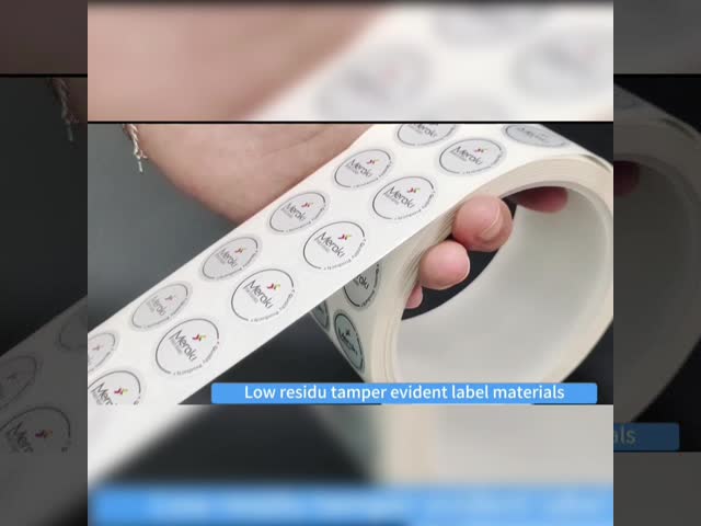 95um 2 mil Gloss Blue Semi Transfer Temper Proof Sticker