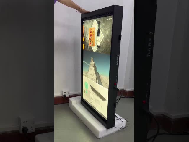 IP65 LCD exterior impermeável que anuncia o módulo do monitor do quadro aberto da exposição