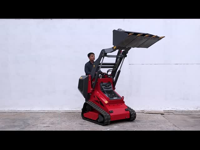 Powerful CE ISO Certification Mini Skid Steer Loader 1 Year Warranty
