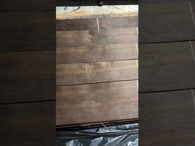 Smoked/Fumed American White Oak Quarter Cut Veneer Sheets For Decoration