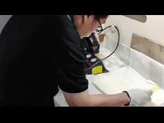 APAO Milky белый твердый полиолефин горячий плавит клей прилипателя пенятся горячий плавят прилипатель video